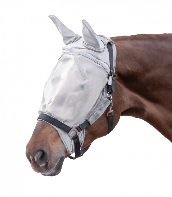 PREMIUM FLY MASK, WITH EAR PROTECTION by Waldhausen (Clearance)