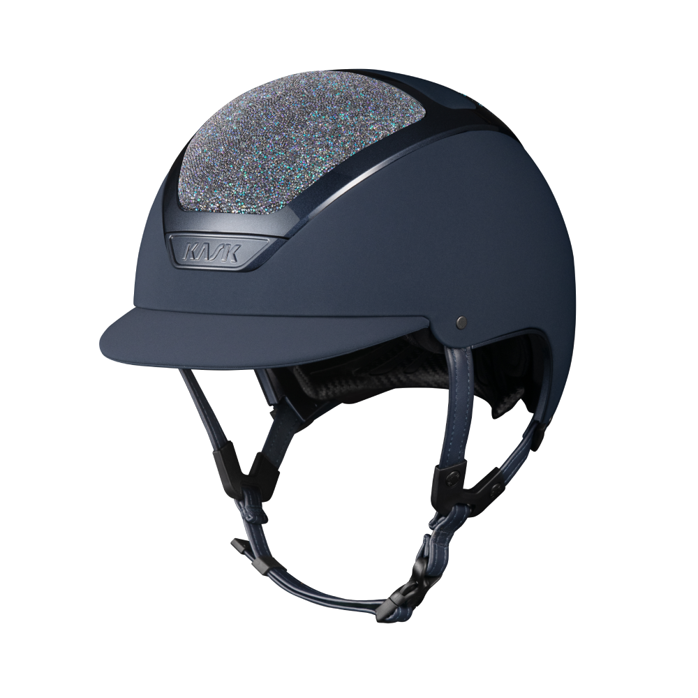 Swarovski Midnight Dogma Chrome Riding Helmet by KASK