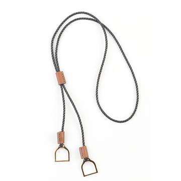Necklaces with Wave Stirrups by Makebe