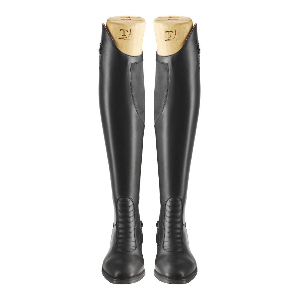 Tucci Boots Marilyn with Punched Patent Detail