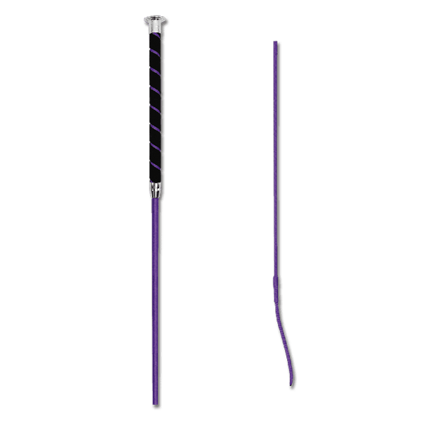 Dressage Whip with Velour Handle by Waldhausen