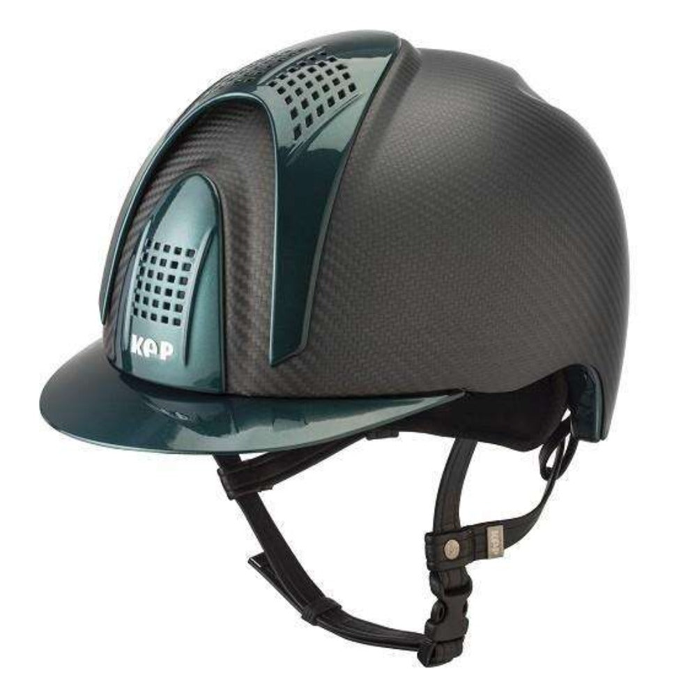 E-LIGHT Carbon Helmet - Naked Matt with 3 Shine Inserts by KEP