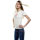 Ladies Cotton T-Shirt FIONA by Animo Italia  (CLEARANCE)